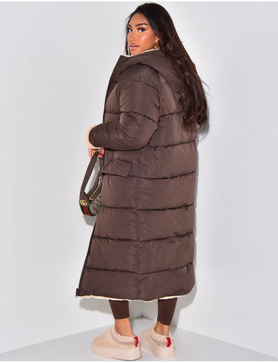 Reversible Winter Coat for Women with Sophisticated Style
