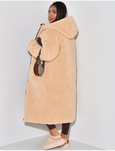 Reversible Winter Coat for Women with Sophisticated Style