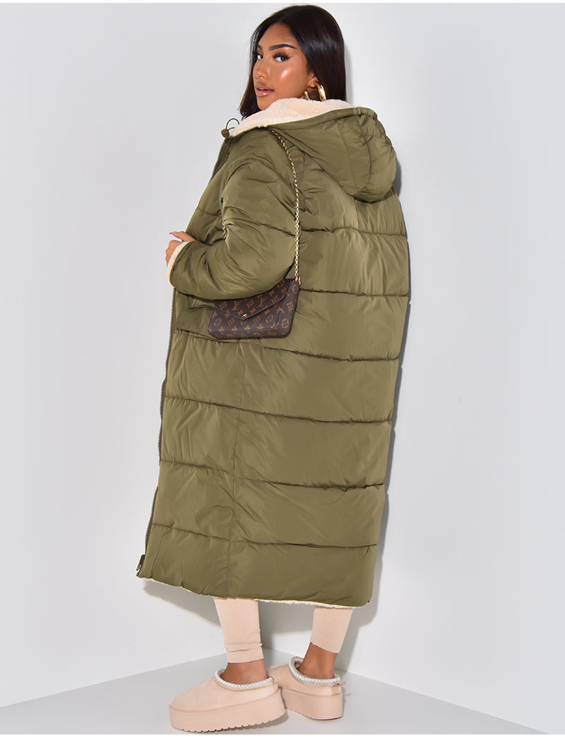 Reversible Winter Coat for Women with Sophisticated Style