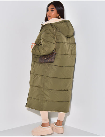 Reversible Winter Coat for Women with Sophisticated Style