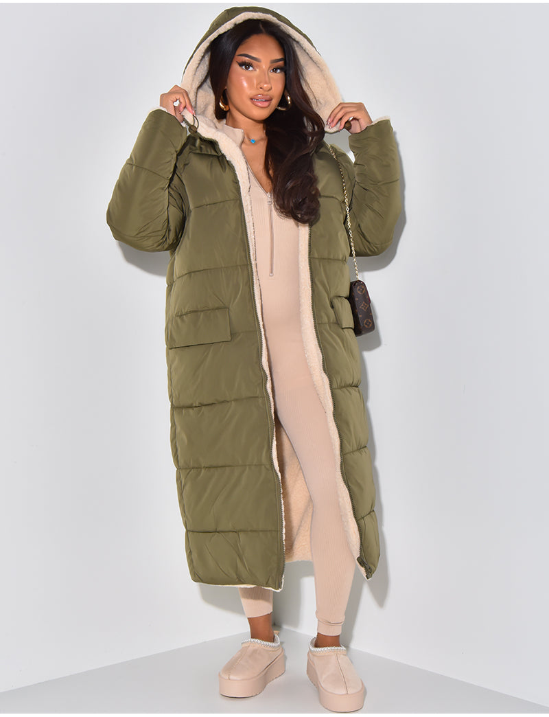 Reversible Winter Coat for Women with Sophisticated Style