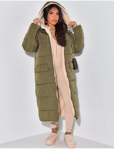Reversible Winter Coat for Women with Sophisticated Style