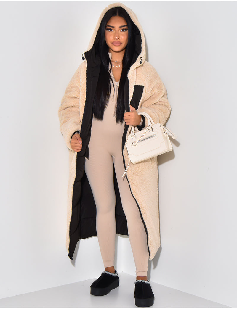 Reversible Winter Coat for Women with Sophisticated Style