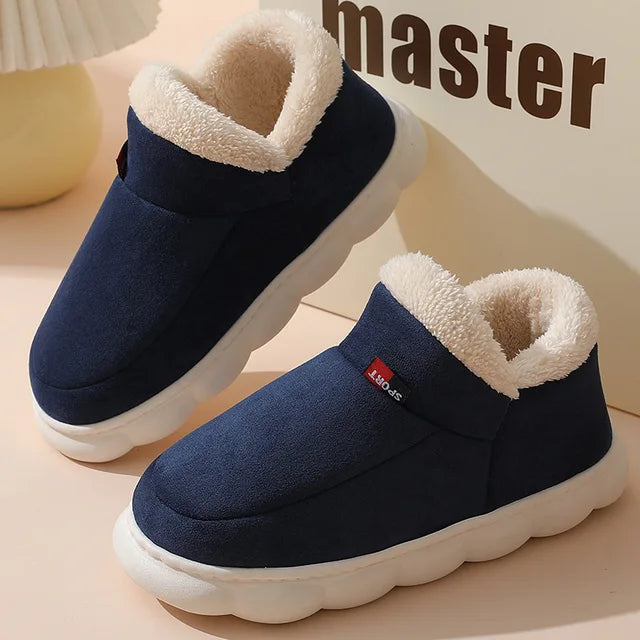 Comfortable and warm slippers for a perfect rest