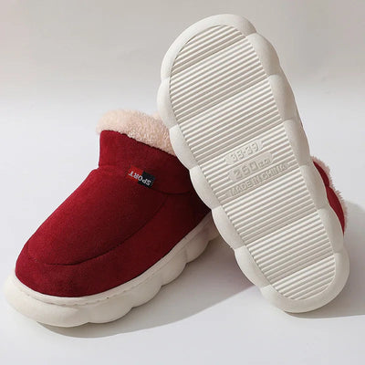 Comfortable and warm slippers for a perfect rest