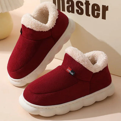 Comfortable and warm slippers for a perfect rest