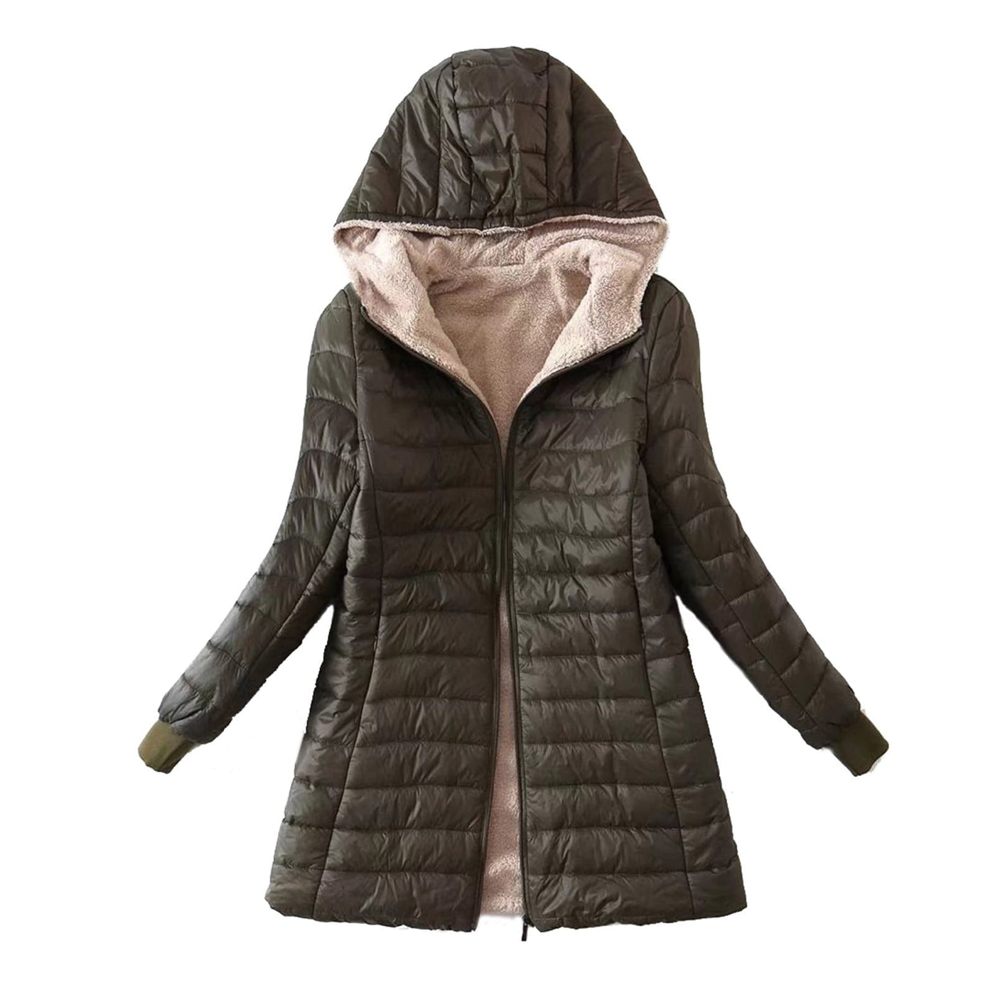 Elegant Women's Winter Coat - Modern Design and Sophisticated Style