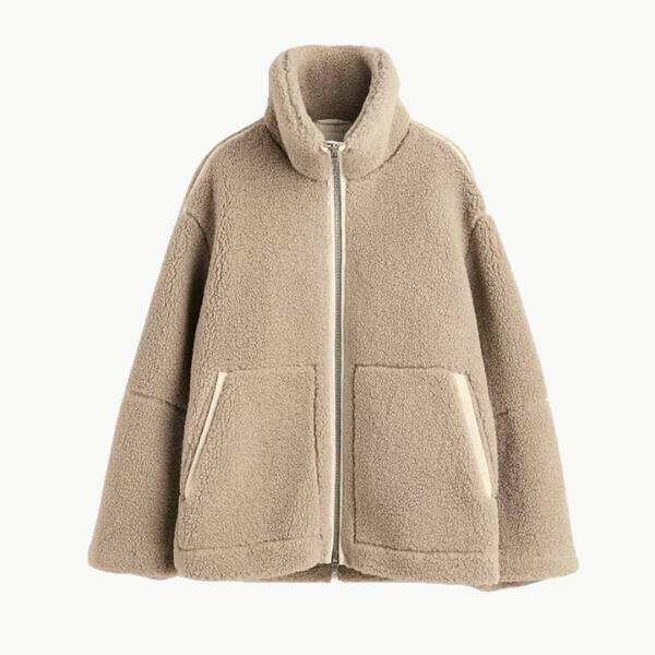 Modern and Warm Women's Jacket with Cozy Design for Winter