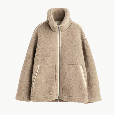 Modern and Warm Women's Jacket with Cozy Design for Winter