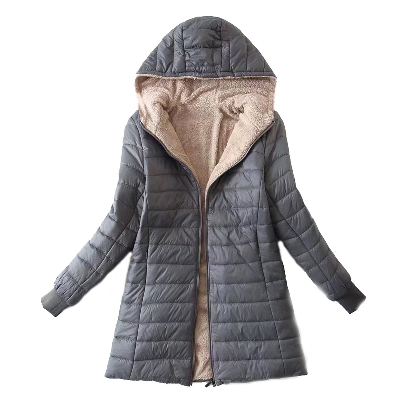 Elegant Women's Winter Coat - Modern Design and Sophisticated Style