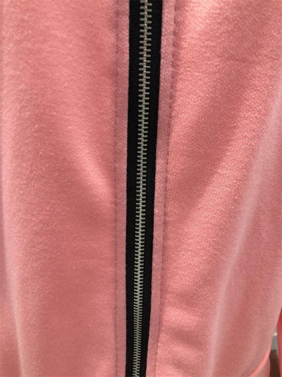 Universal zip-up jacket with hood for outdoor activities