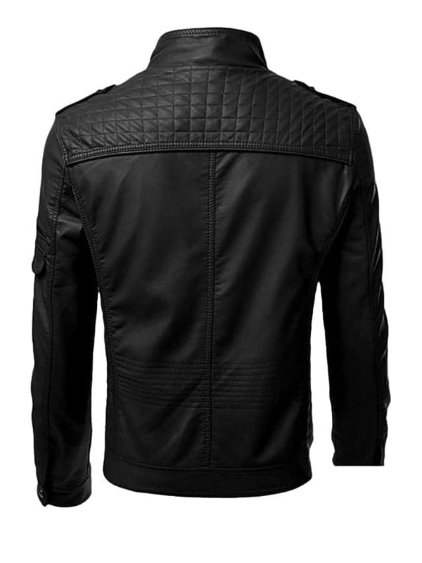 Modern jacket with a high collar for elegant men