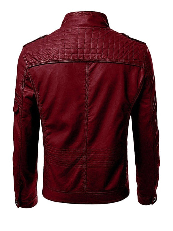 Modern jacket with a high collar for elegant men