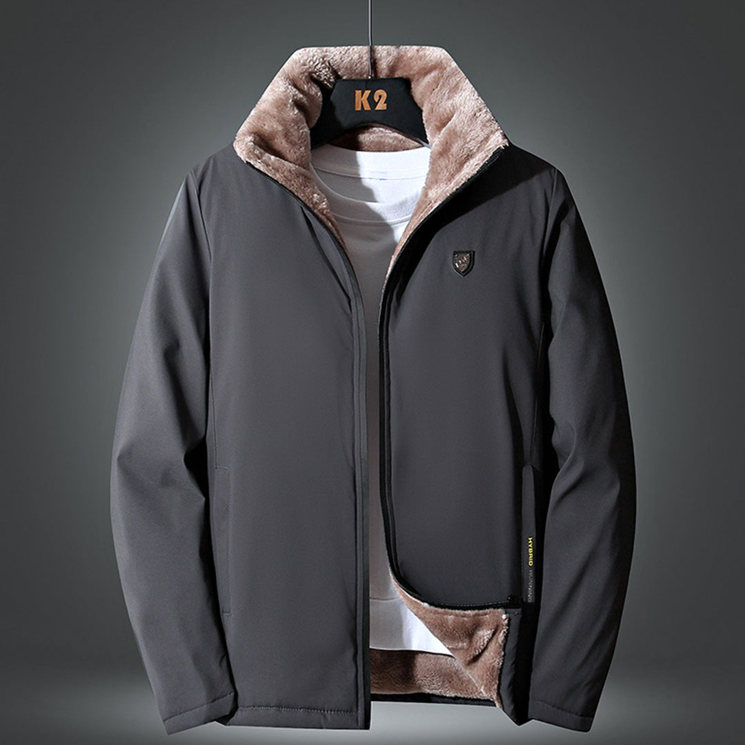 Men's casual winter jacket, modern design