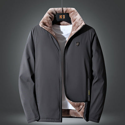 Men's casual winter jacket, modern design