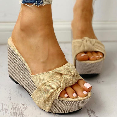 Daniela - Women's High Heel Wedge Sandals