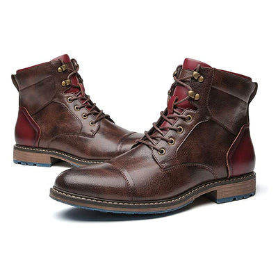 Men's western style boots with modern design