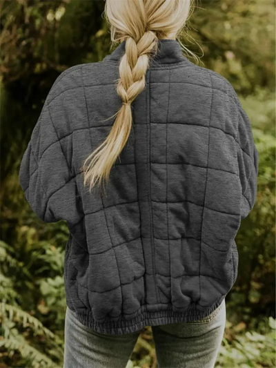 Women's casual jacket with a loose design and modern style