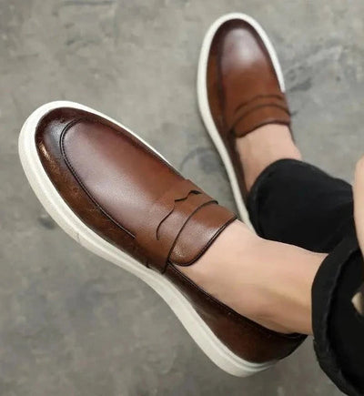 Elegant men's shoes with a modern design and casual style