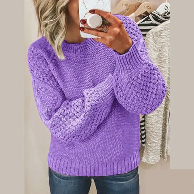 Classic comfort: elegant sweater with a clean design