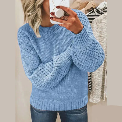 Classic comfort: elegant sweater with a clean design