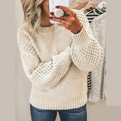 Classic comfort: elegant sweater with a clean design
