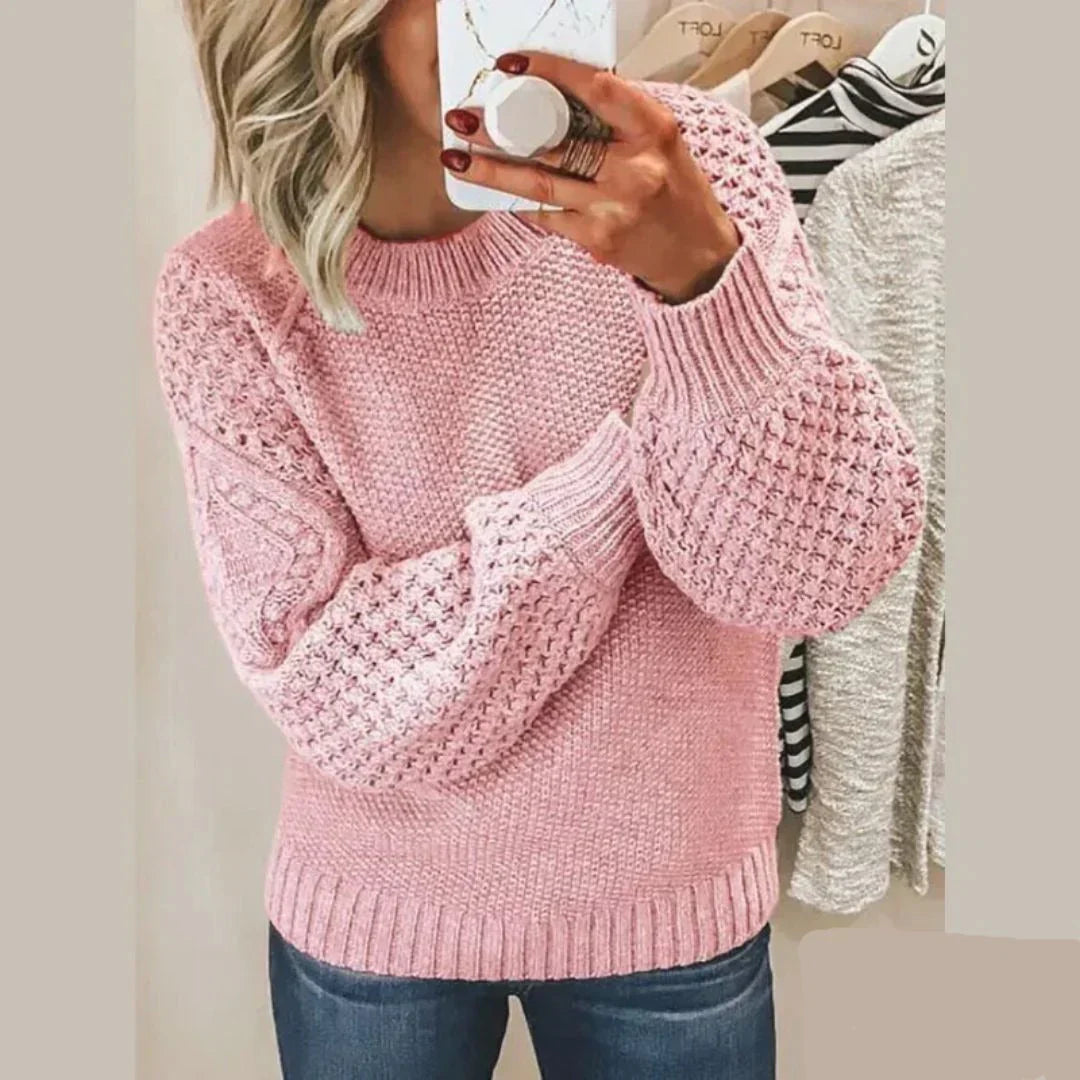 Classic comfort: elegant sweater with a clean design