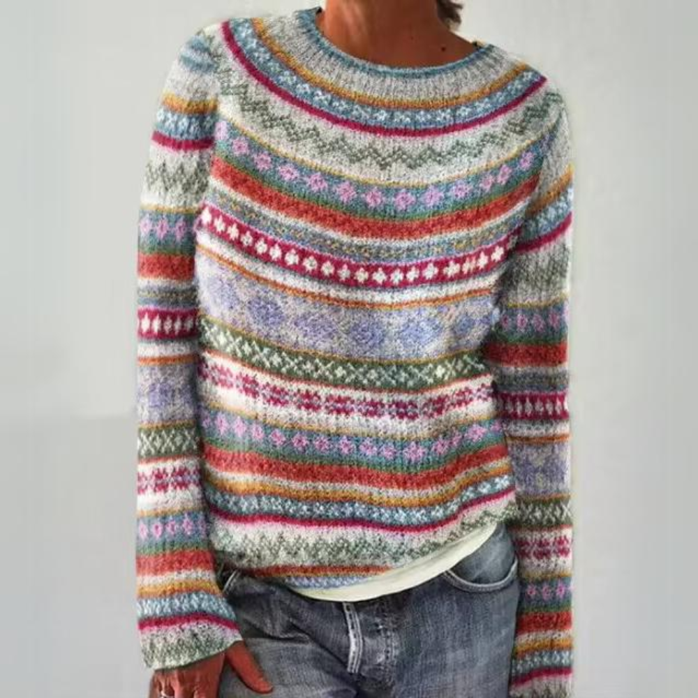 Asha - A festive jumper for cozy evenings, perfect for Christmas