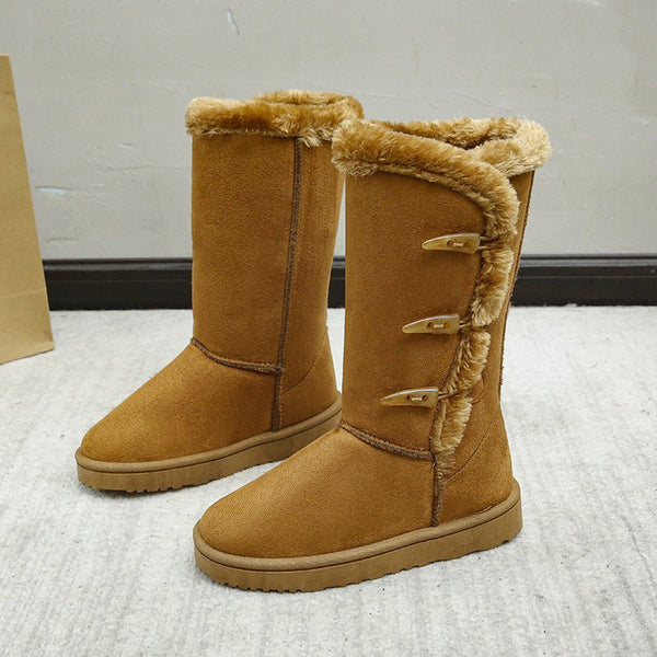 Warm Winter Boots with Modern Design for Elegant Women