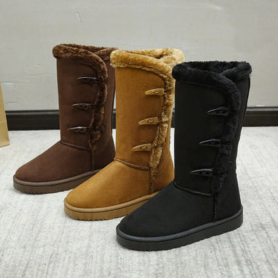 Warm Winter Boots with Modern Design for Elegant Women