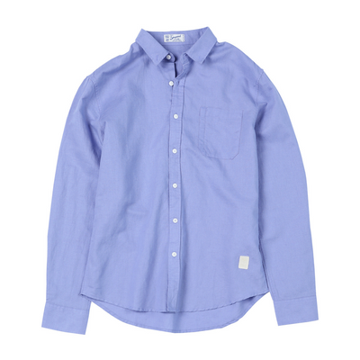 Classic men's shirt with long-sleeved design