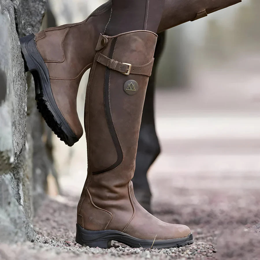 Megan - Women's Long Heeled Boots