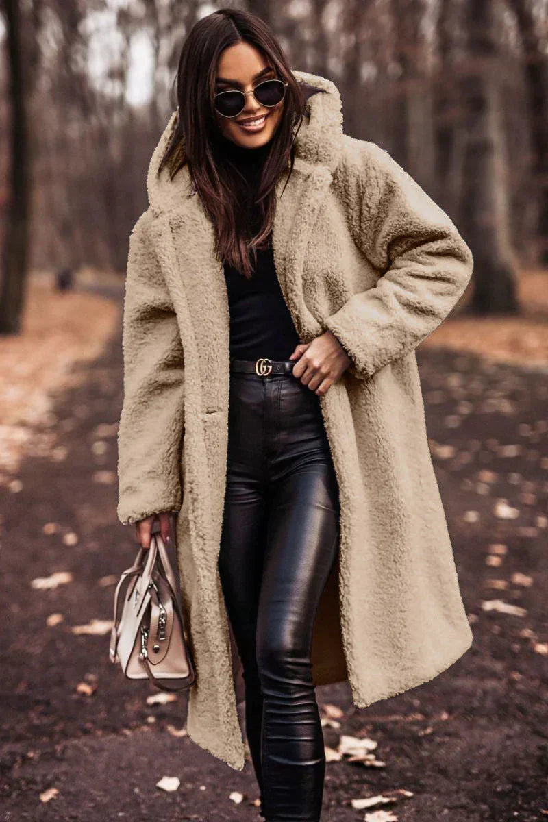 Long Winter Coat for Modern and Elegant Women