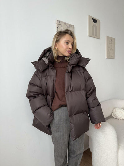 Modern oversized jacket for women - Casual and elegant style