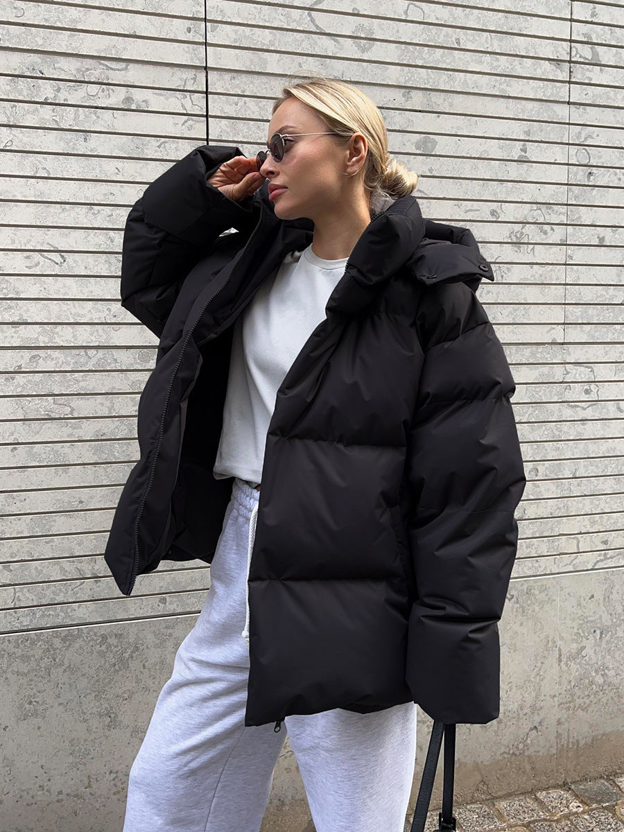Modern oversized jacket for women - Casual and elegant style