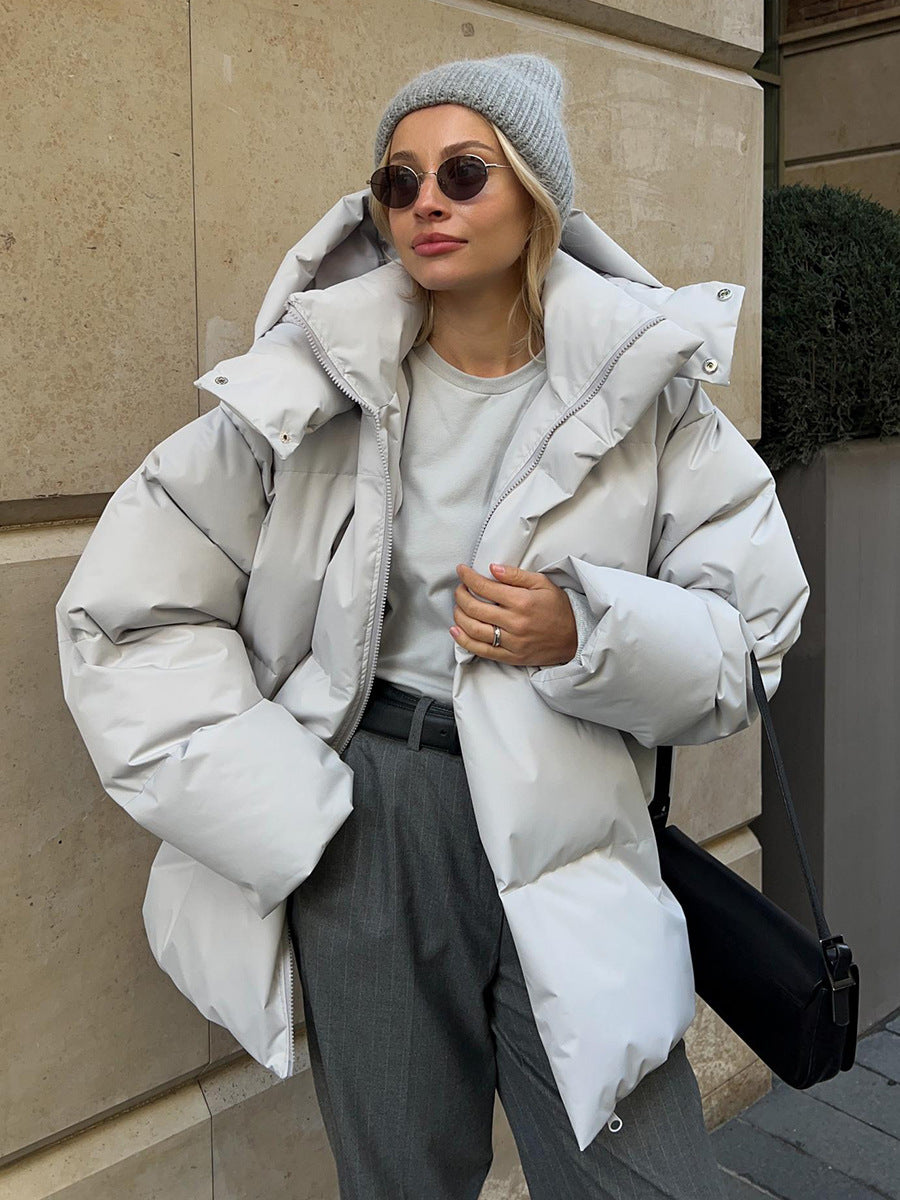 Modern oversized jacket for women - Casual and elegant style