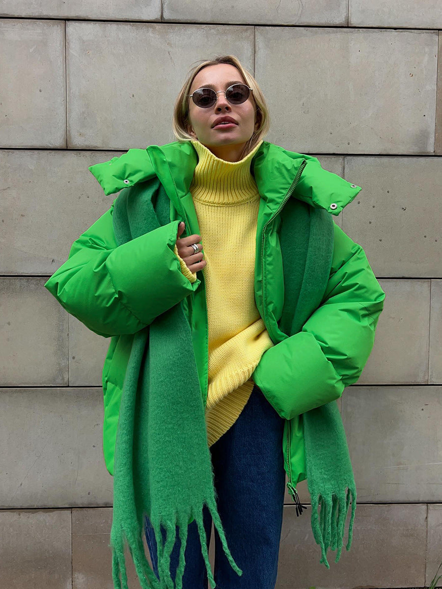 Modern oversized jacket for women - Casual and elegant style
