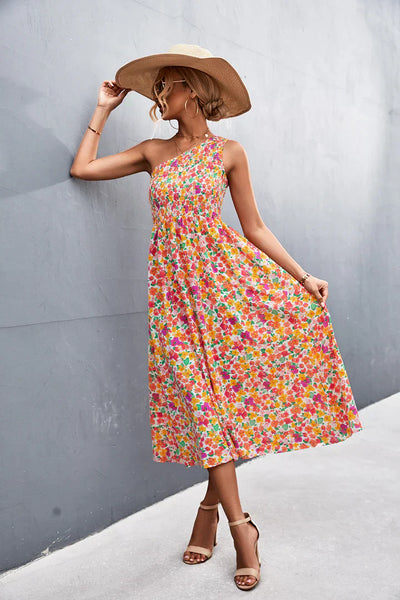 Karolina - Floral Print Summer Dress
