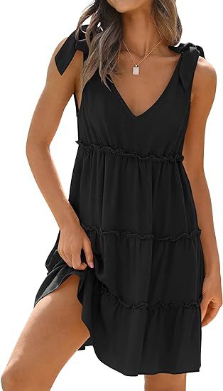 Berta - Women's loose and fashionable pastel dress with a round neckline