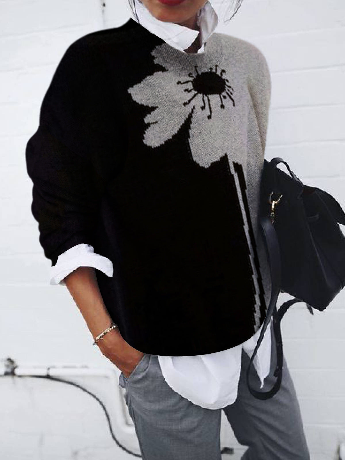 Eloise - Laconic and elegant sweater for every day