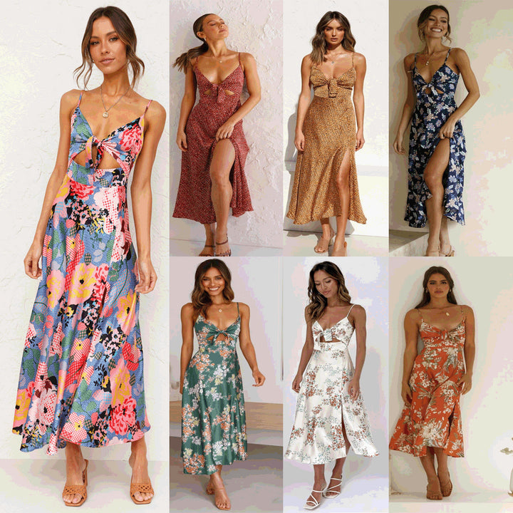 Light floral print dress for a fresh and romantic style