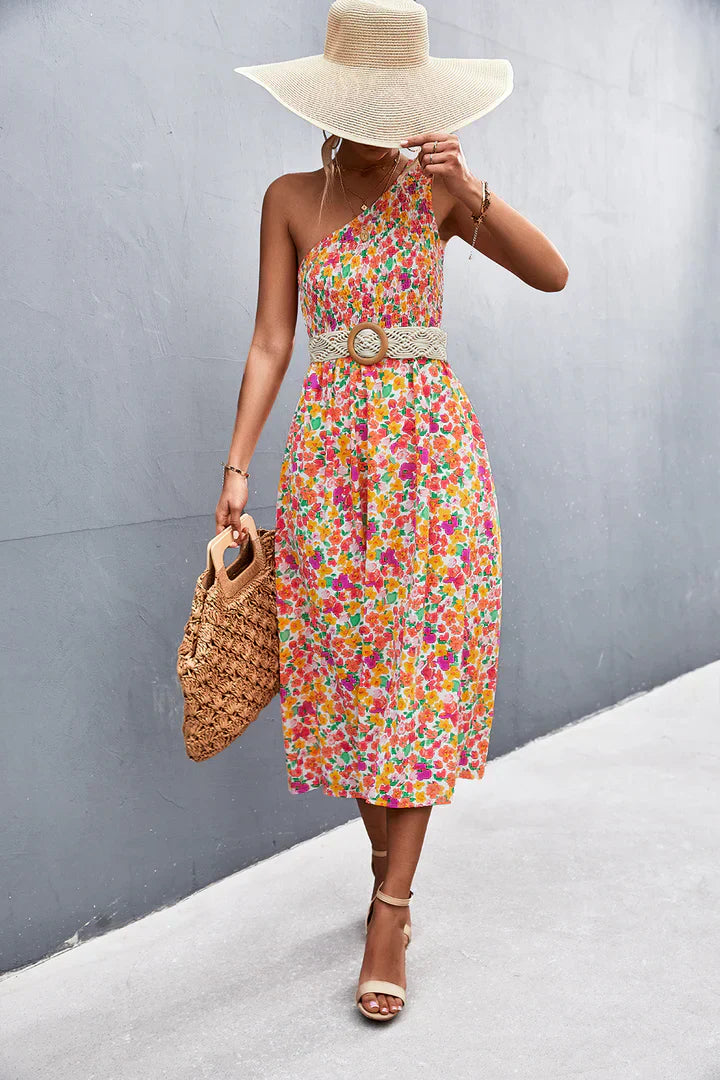 Karolina - Floral Print Summer Dress
