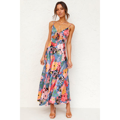 Light floral print dress for a fresh and romantic style