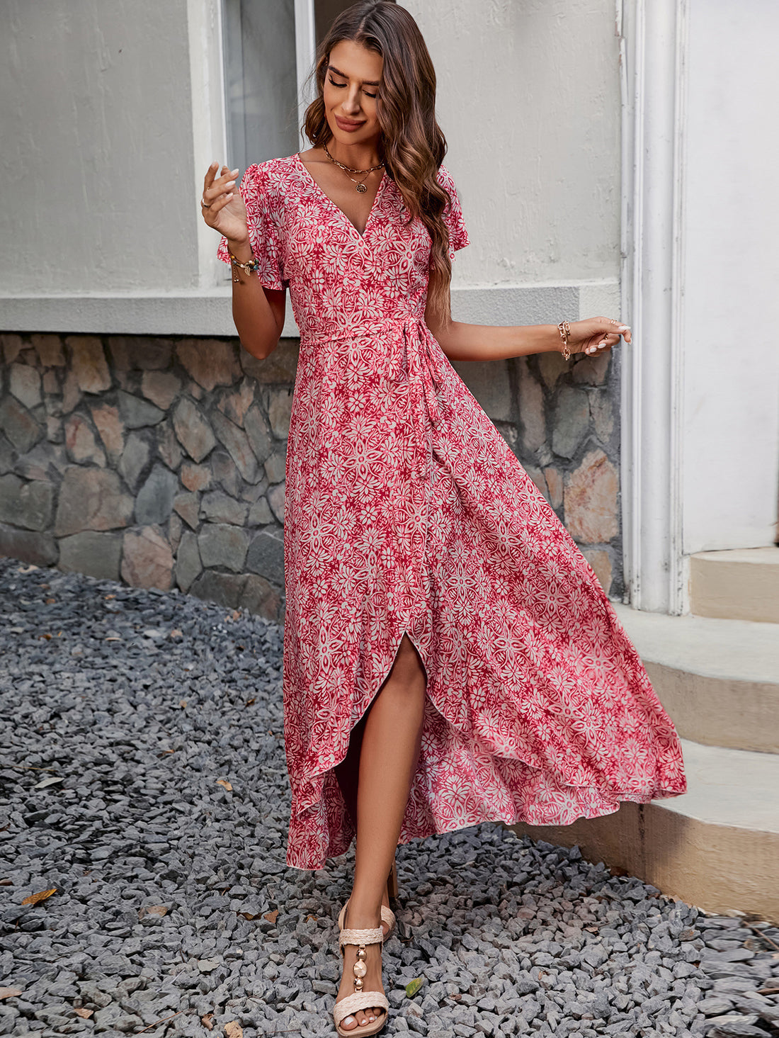 Mireia - Women's Printed One-Piece Beach Dresses