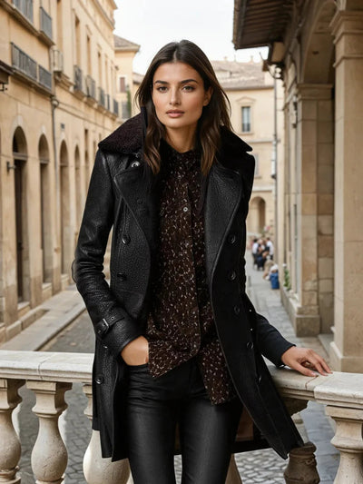 Elegant Women's Coat for Cold Days - Perfect for Any Style