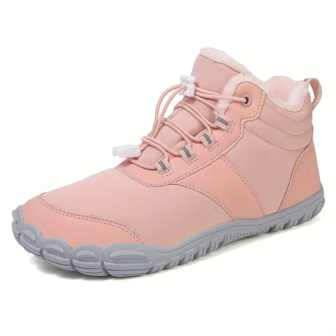 Men's high-top sneakers with a warm and modern design