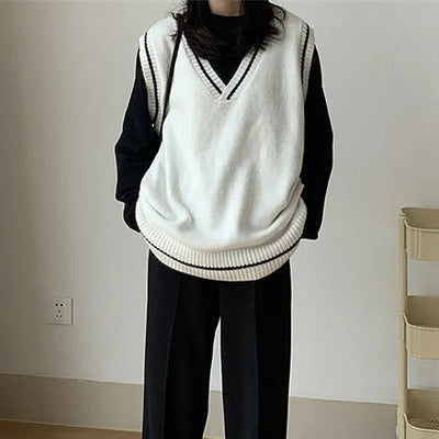 Stylish Oversized Vest for Women - Modern and Wide Design