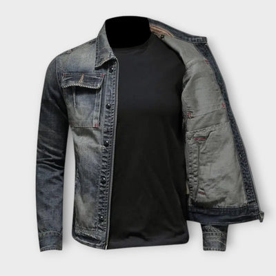 Men's retro jacket with classic design and modern style