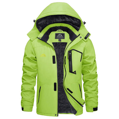 Hooded ski jacket, ideal for snow activities
