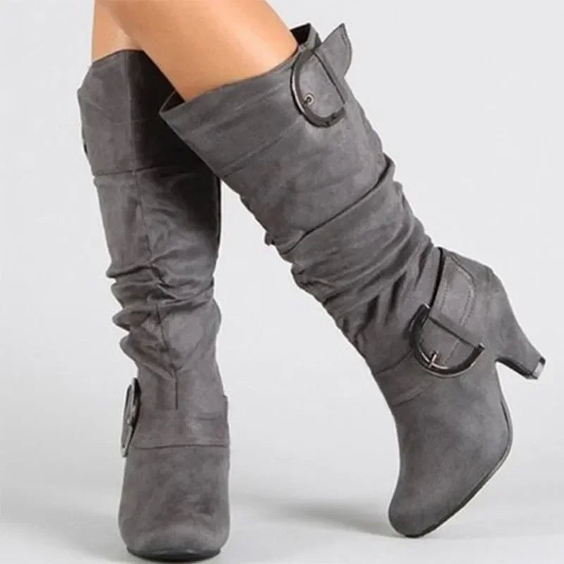 Trendy women's boots for fall and spring with an interesting design for true style lovers.